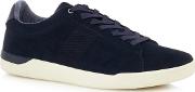 Navy Suede grayson Trainers