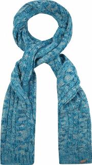 Blue frosty Knit Scarf