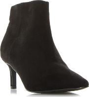 Black obey Pointed Toe Ankle Boots