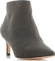 Grey obey Pointed Toe Ankle Boots