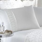 White amelia Pillow Case Pair