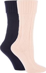 2 Pack Supersoft Thermal Socks