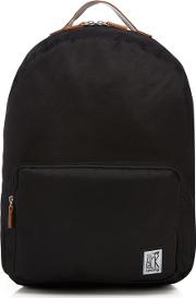 Black Plain Backpack
