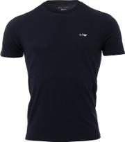 Regular Fit T Shirt In Navy 