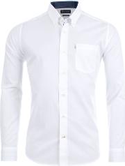 Crichton Tailored Shirt In White 