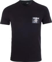 Badge T Shirt In Black 
