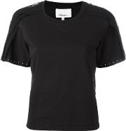 3.1 Phillip Lim Embellished Shirt Women Silkcottonspandexelastaneviscose S, Black 