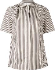 3.1 Phillip Lim Striped Shirt Women Silkcotton 4, Brown 