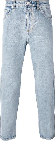 Tapered Denim Trousers 