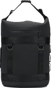 Large Satchel Backpack Men Polyester One Size Black