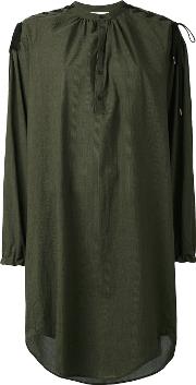 A.f.vandevorst Classic Shirt Dress Women Cotton 36, Green 