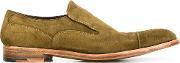 Casual Loafers Men Leathersuede 42.5, Green