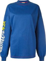 'new Happiness' Sweatshirt Women Cotton Xl, Blue