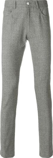 Alyx Slim Fit Trousers Men Cottonspandexelastaneviscosevirgin Wool 46, Grey 