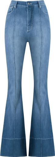 Amapo High Waist Flared Jeans 