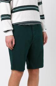 Bermuda Shorts Men Cottonspandexelastane Xl, Green