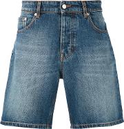 Denim Bermuda Shorts Men Cotton Xl, Blue