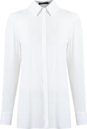 Classic Shirt Women Silk 42, Women's, White