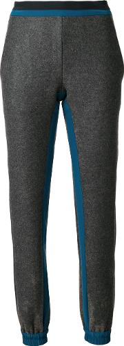 Antonia Zander Cropped Trousers Women Acetatewoolvirgin Wool S, Grey 