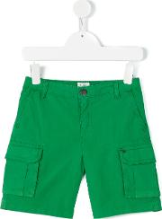 Armani Junior Cargo Shorts Kids Cottonspandexelastane 10 Yrs, Green 