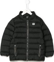 Armani Junior Classic Padded Jacket Kids Feather Downpolyamidepolyester 8 Yrs, Black 