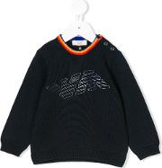 Branded Knit Sweater 