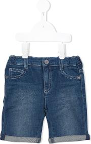 Washed Denim Shorts Kids Cottonspandexelastane 24 Mth, Blue
