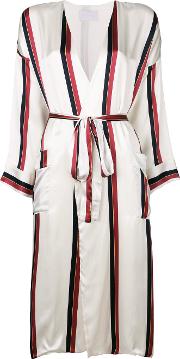 Bold Striped Robe 