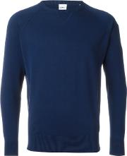 Crew Neck Sweater Men Cotton 52, Blue