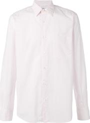 Plain Shirt Men Cotton 41, Pinkpurple