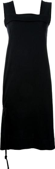 'pinafore' Dress Women Cotton S, Black