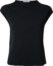 Stylised Collar Sweatshirt Women Polyester One Size, Black