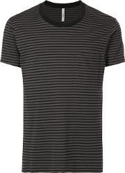 Striped Fitted T Shirt 