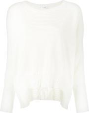 Cashmere Knitted Long Sleeve Top Women Cashmere 38, Nudeneutrals
