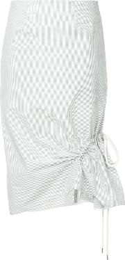 Drawstring Ruched Skirt 