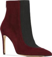 'gigi' Boots Women Polyesterkid Leathercalf Suede 35, Pinkpurple