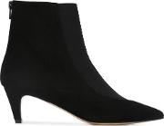 'moshe' Boots Women Polyesterkid Leathercalf Suede 38, Black
