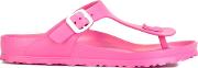 Waterproof Summer Flip Flops Unisex Foam Rubber 38, Pinkpurple