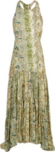 Floral Print Maxi Dress 
