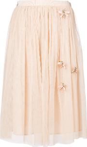 Embellished Tulle Skirt 