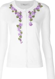 Embroidered Floral Cardigan 