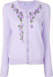 Floral Embroidered Cardigan 