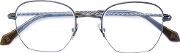 Brioni Square Frame Glasses Unisex Acetatemetal 49, Grey 