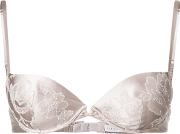 Embroidered Push Up Bra 