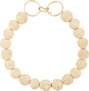 Raffia Beads Necklace 