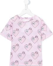 Peacemaker Print T Shirt Kids Cotton 6 Yrs, Pinkpurple