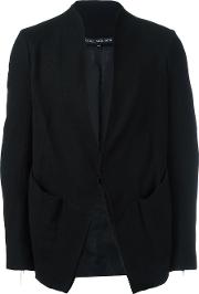 Dhawl Collar Suit Jacket Men Virgin Wool 50, Black