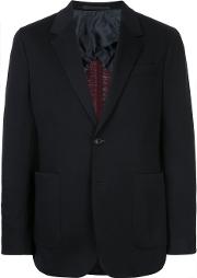 Cerruti 1881 Classic Blazer Jacket Men Polyamidevirgin Wool 50, Blue 