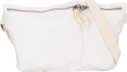 Zipped Shoulder Bag Women Silk One Size, Nudeneutrals