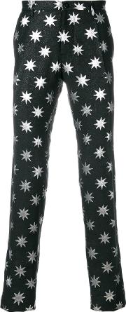 Star Printed Tailored Trousers 